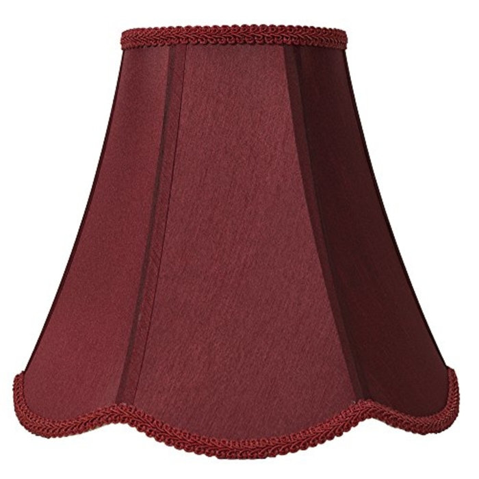Charlton Home® 10" H x 12" W Silk/Shantung Bell Lamp Shade ( Spider